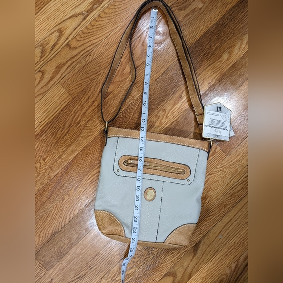 Charging handbag from BOC. Tan with light brown accent. NWT - Picture 8 of 8